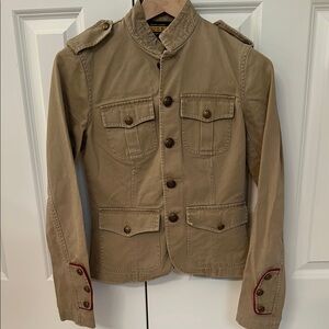 Ralph Lauren Tan Military Style Jacket